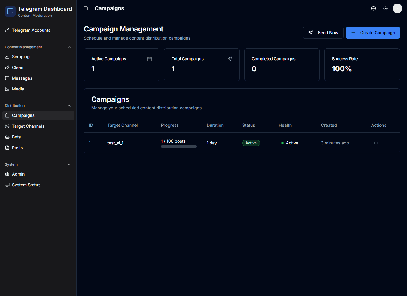 Telegram Content Management System - Image 8