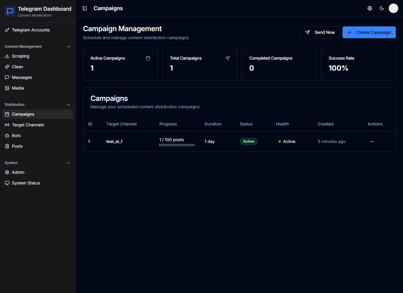 Telegram Content Management System - Image 8